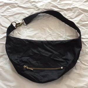 Black small hobo bag